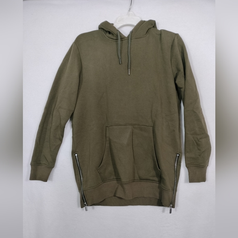 ICON Denim Men's Olive Green Hoodie Sweater
